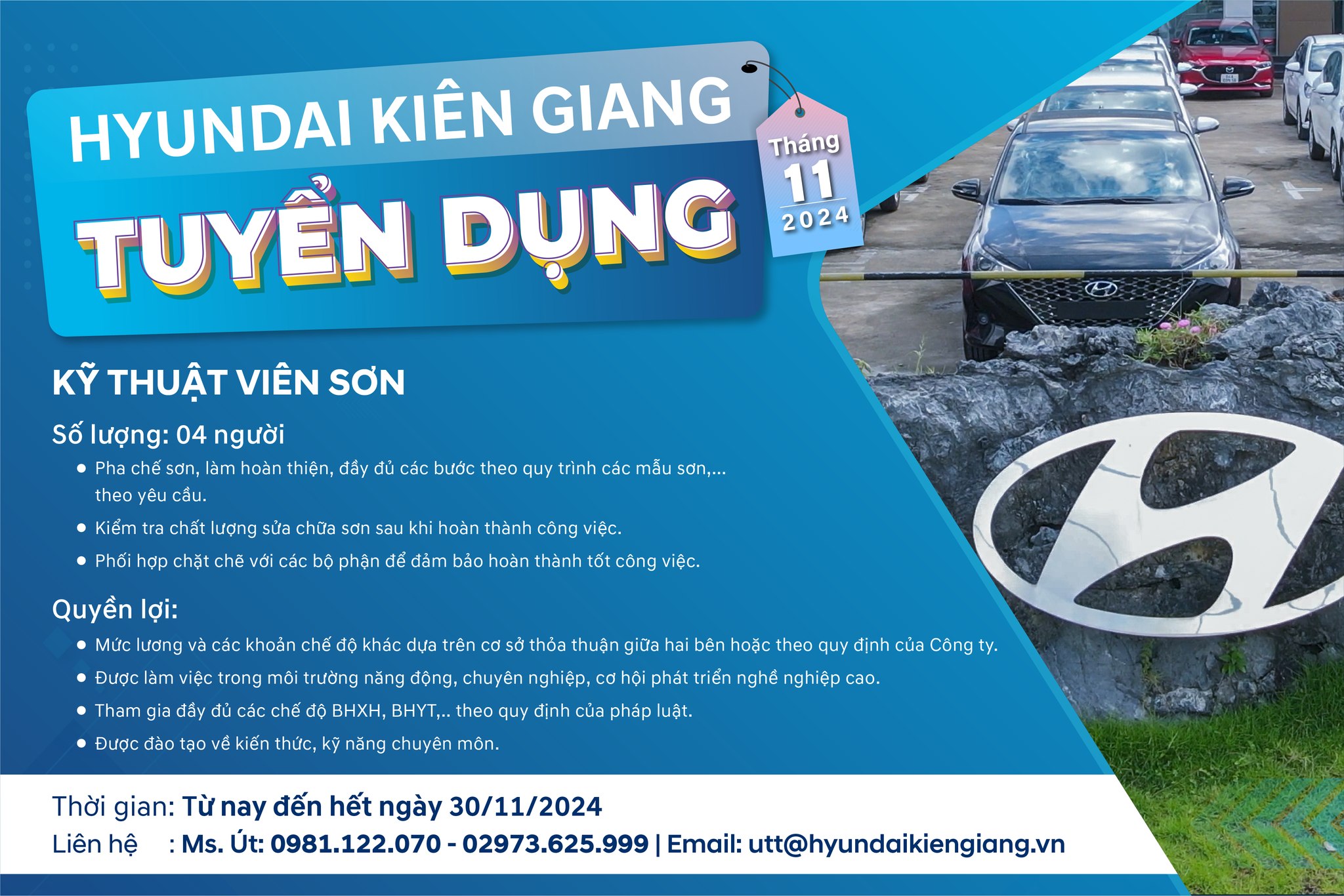 xuong-dich-vu-hyundai-kien-giang-thong-bao-tuyen-dung-ky-thuat-vien-son