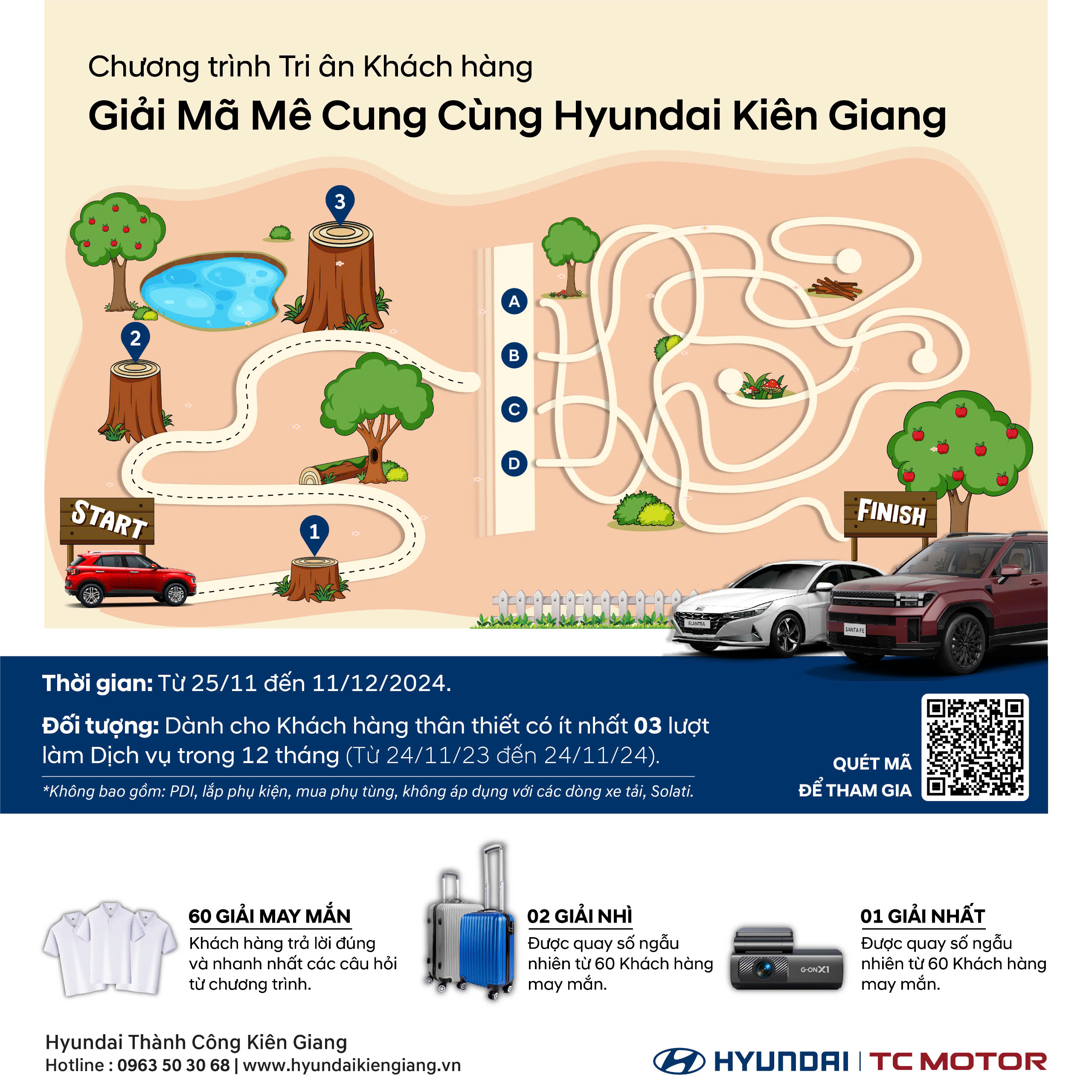 Chương trình giải mã mê cung Hyundai Kiên Giang