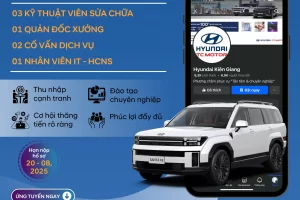 Hyundai Kiên Giang tuyển dụng Tháng 8 – 2025